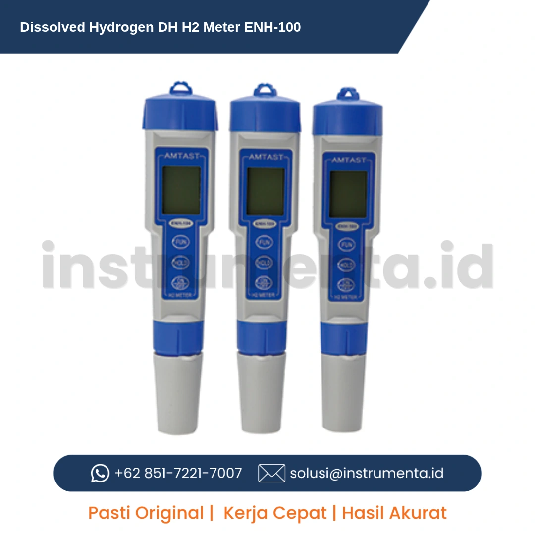 Distributor Resmi AMTAST ENH-100 Dissolved Hydrogen DH H2 Meter Alat Ukur Hidrogen Terlarut Digital